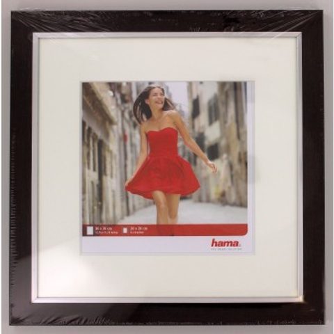 HAMA RÁMEČEK PLASTOVÝ PORTO, OŘECH, 30X30 CM