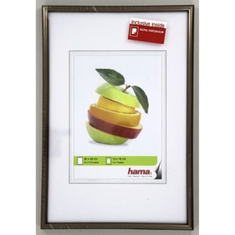 HAMA RÁMEČEK PLASTOVÝ SEVILLA, ŠEDÁ MATNÁ, 20X28 CM
