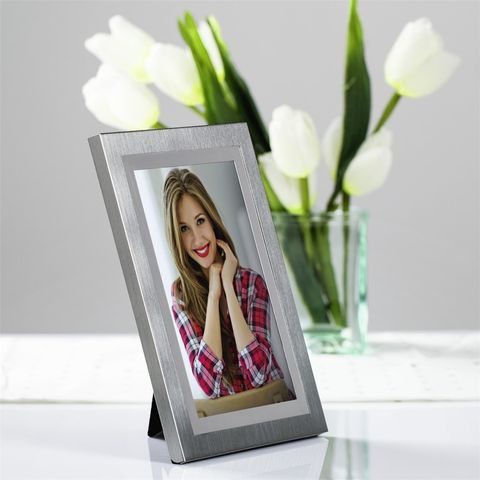 HAMA PORTRÉTOVÝ RÁMEČEK MELBOURNE, 13X18 CM, STŘÍBRNÁ