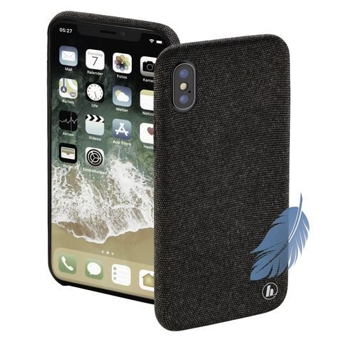 HAMA COZY COVER FOR APPLE IPHONE XS MAX, BLACK