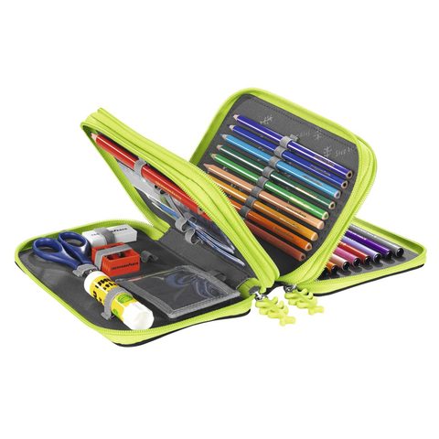 VYBAVENÝ BLIKACÍ PENÁL STEP BY STEP ČERNÝ PANTER