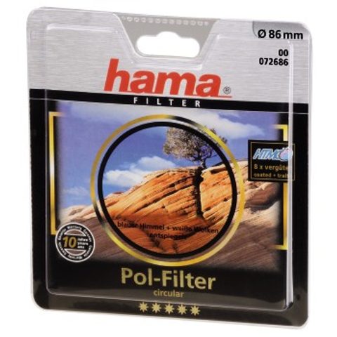 HAMA FILTR POLARIZAČNÍ CIRKULÁRNÍ, HTMC, 86,0 MM