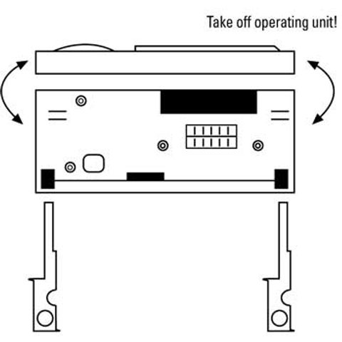 HAMA KENWOOD III CAR RADIO UNLOCK BRACKET