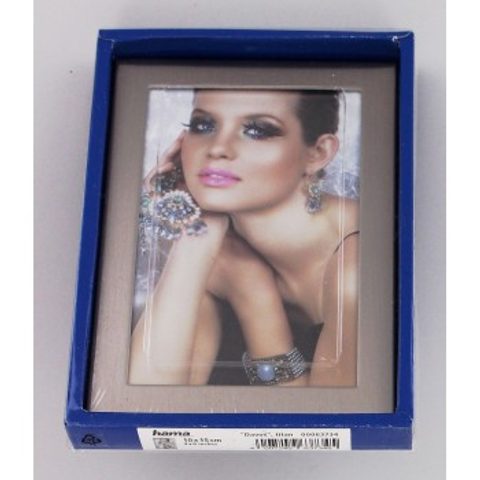 HAMA PORTRÉTOVÝ RÁM DAVOS, 10X15 CM, TITÁNOVÝ