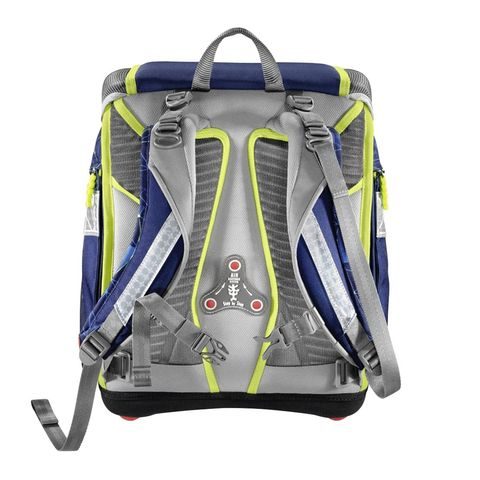 ŠKOLNÍ AKTOVKA - 4-DÍLNÝ SET, STEP BY STEP FLASH BLIKAČKA VESMÍRNÝ PIRÁT, CERTIFIKÁT AGR