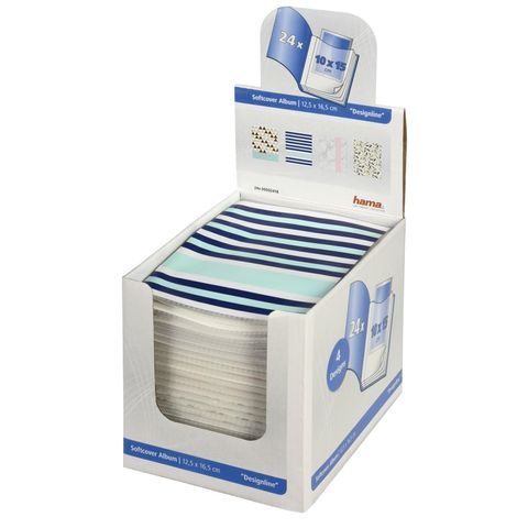 HAMA ALBUM SOFT DESIGNLINE 10X15/24, DESIGNOVÝ MIX