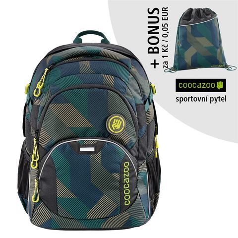 ŠKOLNÍ BATOH COOCAZOO JOBJOBBER2, POLYGON BRIC
