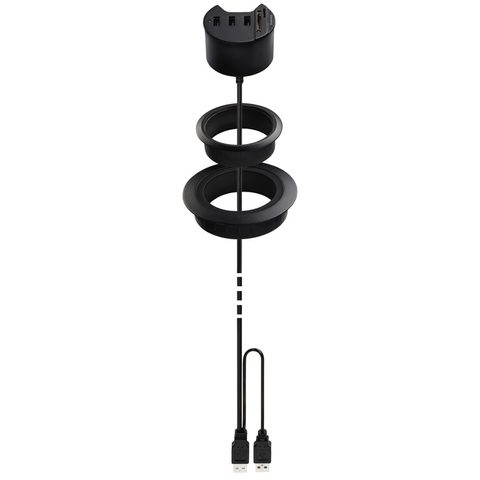 HAMA USB 2.0 STOLNÍ HUB/ ČTEČKA KARET