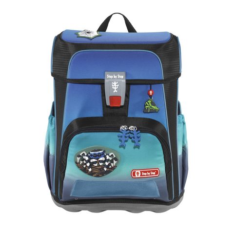 ŠKOLNÍ AKTOVKA CLOUD PRO PRVŇÁČKY - 5-DÍLNÝ SET, STEP BY STEP FUTURE COAST, CERTIFIKÁT AGR