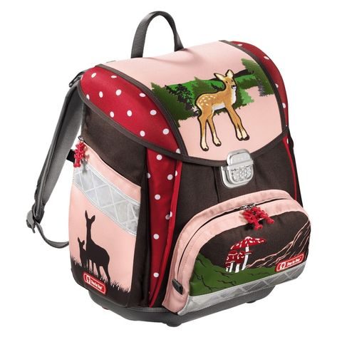 ŠKOLSKÁ AKTOVKA - 5-DIELNY SET STEP BY STEP SRNČEK, CERTIFIKÁT AGR