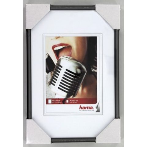 HAMA RÁMEČEK HLINÍKOVÝ CHICAGO, ŠEDÝ, 60X80CM