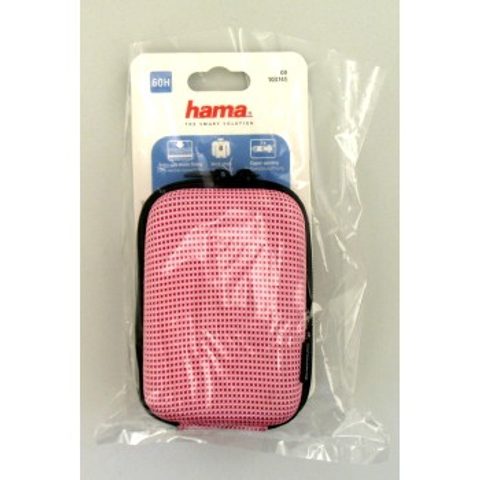 HAMA FOTO PUZDRO HARDCASE TWO TONE 60H, RUŽOVÉ