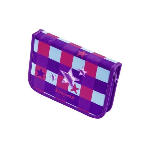 ŠKOLNÍ AKTOVKA - 3-DÍLNÝ SET, BAGGYMAX FABBY PINK STAR