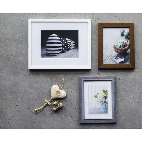 HAMA RÁMEČEK DŘEVĚNÝ DANA, BÍLÁ, 24 X 30 CM