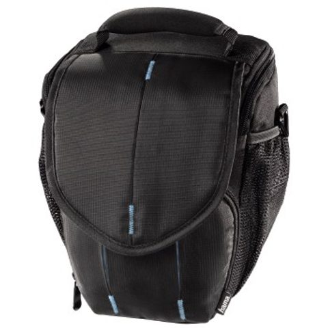 HAMA CANBERRA 130 COLT CAMERA BAG, BLACK/BLUE