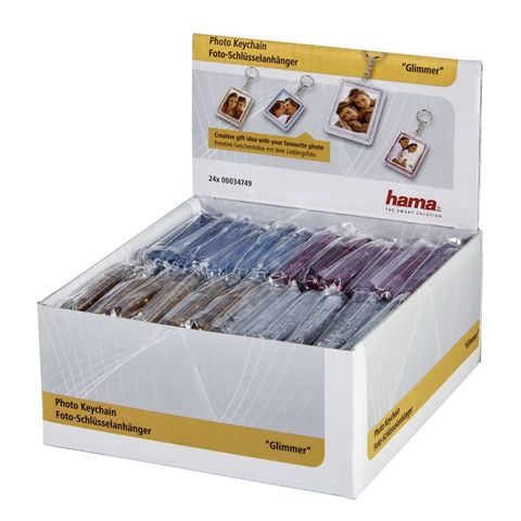 HAMA PRÍVESOK NA KĽÚČE GLIMMER, 24 KS V BALENÍ (CENA UVEDENÁ ZA KUS)