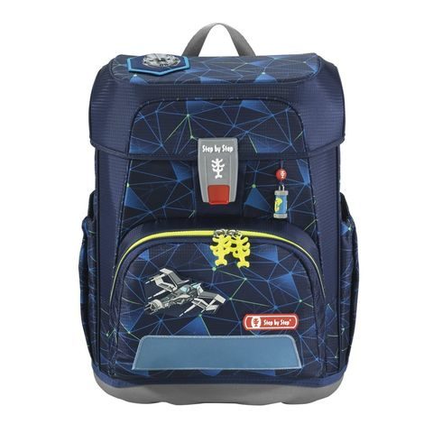 ŠKOLNÍ AKTOVKA CLOUD PRO PRVŇÁČKY - 5-DÍLNÝ SET, STEP BY STEP VESMÍRNÁ LOĎ, CERTIFIKÁT AGR