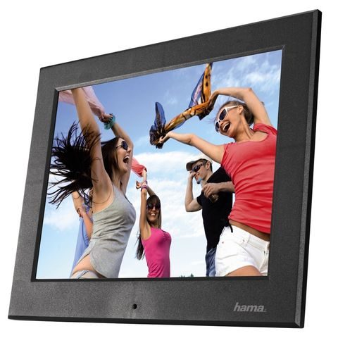 HAMA DIGITÁLNY FOTORÁMČEK SLIMLINE BASIC „8SLB“, 20,32 CM (8"), ČIERNY