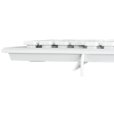 HAMA KLÁVESNICE COVO, VODĚODOLNÁ, KABELOVÁ, ČERNÁ/BÍLÁ