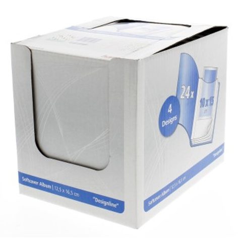 HAMA ALBUM SOFT DESIGNLINE 10X15/24, DESIGNOVÝ MIX