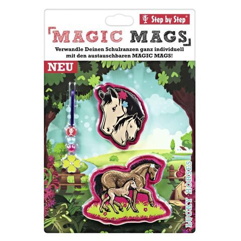 DOPLŇKOVÁ SADA OBRÁZKŮ MAGIC MAGS K AKTOVKÁM SPACE, KONÍCI