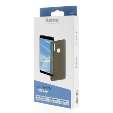 HAMA ULTRA SLIM COVER FOR HUAWEI P20 LITE, BLACK