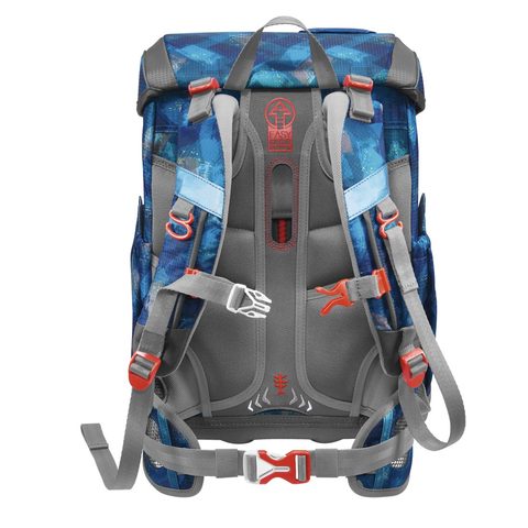 ŠKOLNÍ AKTOVKA CLOUD PRO PRVŇÁČKY - 5-DÍLNÝ SET, STEP BY STEP POLICIE, CERTIFIKÁT AGR