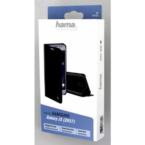 HAMA SLIM PRO BOOKLET FOR SAMSUNG GALAXY J3 (2017), BLACK