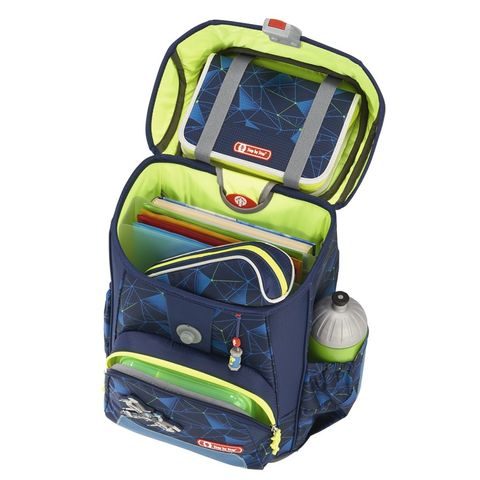 ŠKOLNÍ AKTOVKA CLOUD PRO PRVŇÁČKY - 5-DÍLNÝ SET, STEP BY STEP VESMÍRNÁ LOĎ, CERTIFIKÁT AGR