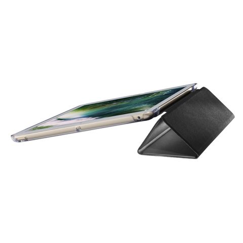 HAMA FOLD CLEAR TABLET CASE FOR APPLE IPAD 9.7 (2017/2018), SILVER