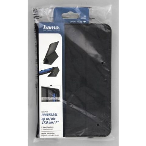 HAMA FOLD UNI TABLET CASE FOR TABLETS UP TO 17.8 CM (7"), GREY
