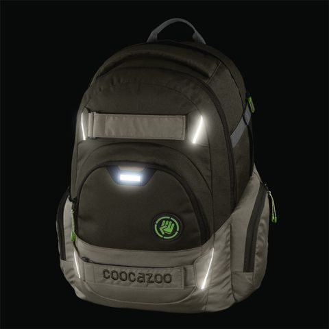 ŠKOLSKÝ BATOH COOCAZOO CARRYLARRY2, SOLID WOODSMAN
