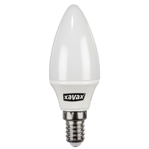 XAVAX LED BULB, E14, 250LM REPLACES 25W, CANDLE BULB, WARM WHITE