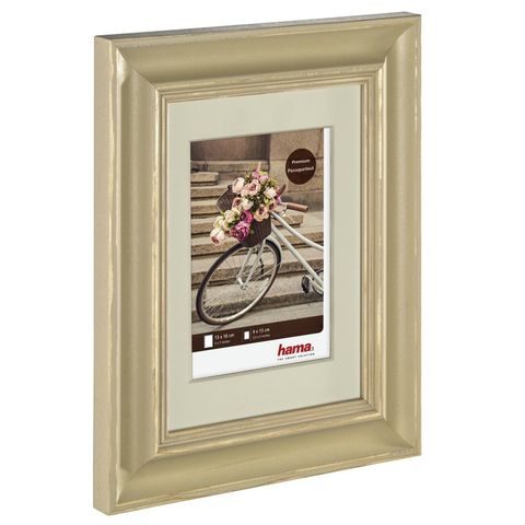 HAMA RÁMEČEK DŘEVĚNÝ VÉLO, KRÉMOVÁ, 13 X 18 CM
