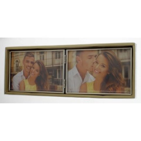 HAMA PORTRÉTOVÝ RÁMEČEK BERN, 2X 10X15 CM, STŘÍBRNÝ, HORIZONTÁLNÍ