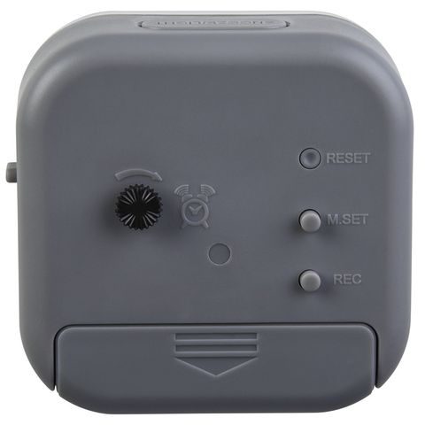 HAMA RC 670 RADIO CONTROLLED ALARM CLOCK, GREY