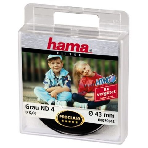 HAMA FILTR ŠEDÝ HTMC 4X/ D 0,60, 43,0 MM