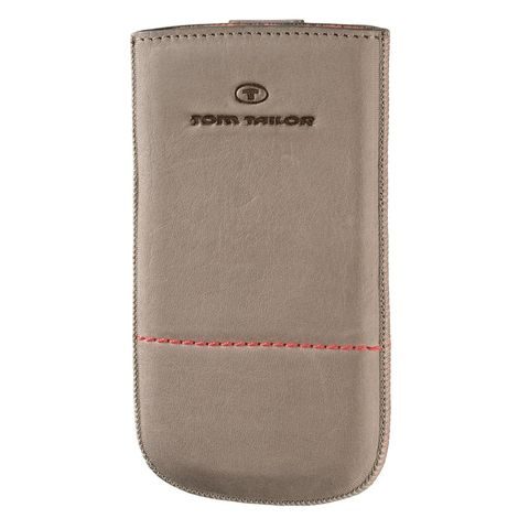 TOM TAILOR SOFT POUCH POUZDRO NA MOBIL, VELIKOST XL, BÉŽOVÉ