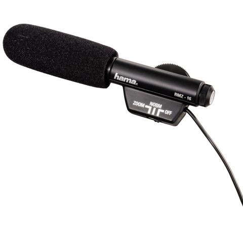 HAMA RMZ-16 ZOOM DIRECTIONAL MICROPHONE, MONO
