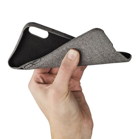 HAMA COZY COVER FOR APPLE IPHONE XS MAX, LIGHT GREY