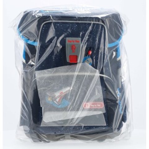 ŠKOLNÍ AKTOVKA SPACE PRO PRVŇÁČKY - 5-DÍLNÝ SET, STEP BY STEP VESMÍRNÁ LOĎ, CERTIFIKÁT AGR