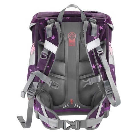 ŠKOLNÍ AKTOVKA SPACE PRO PRVŇÁČKY - 5-DÍLNÝ SET, STEP BY STEP JEDNOROŽEC, CERTIFIKÁT AGR