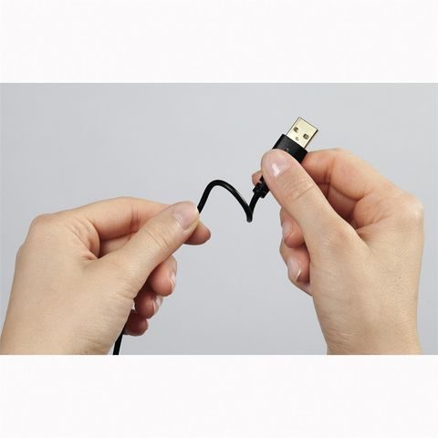 HAMA USB-C KABEL FLEXI-SLIM, TYP A VIDLICE - TYP C VIDLICE, 0,75 M, ČERNÝ