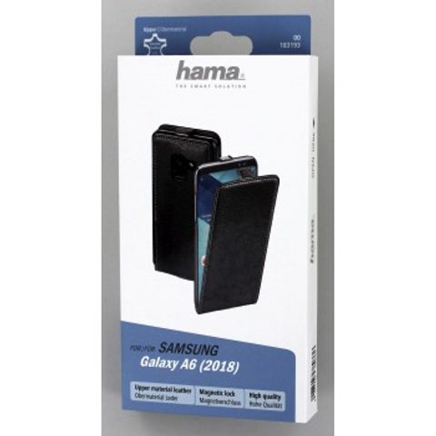 HAMA SMART CASE FLAP CASE FOR SAMSUNG GALAXY A6 (2018), BLACK