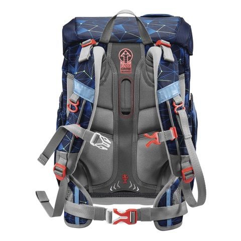 ŠKOLNÍ AKTOVKA CLOUD PRO PRVŇÁČKY - 5-DÍLNÝ SET, STEP BY STEP VESMÍRNÁ LOĎ, CERTIFIKÁT AGR