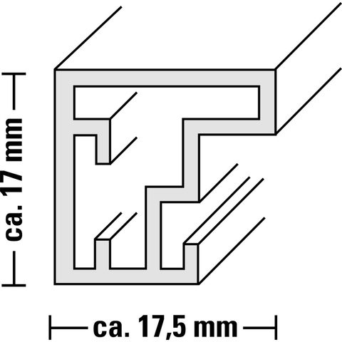 HAMA RÁMČEK PLASTOVÝ ARONA, ZELENÝ, 30X40 CM