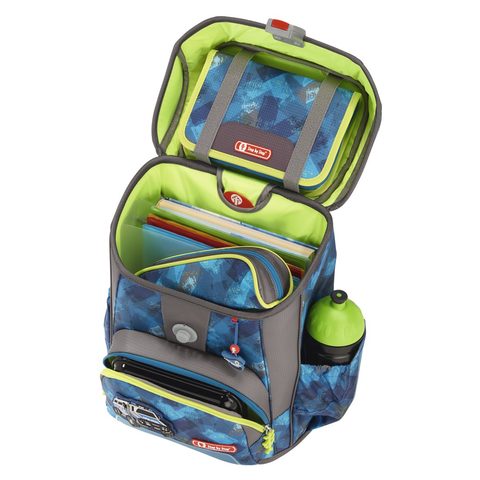 ŠKOLNÍ AKTOVKA CLOUD PRO PRVŇÁČKY - 5-DÍLNÝ SET, STEP BY STEP POLICIE, CERTIFIKÁT AGR