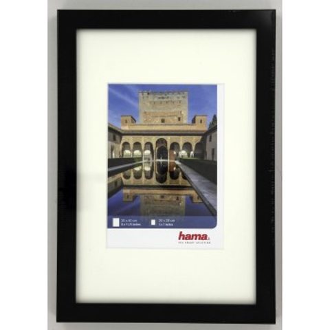 HAMA JEREZ PLASTIC FRAME, BLACK, 30 X 40 CM