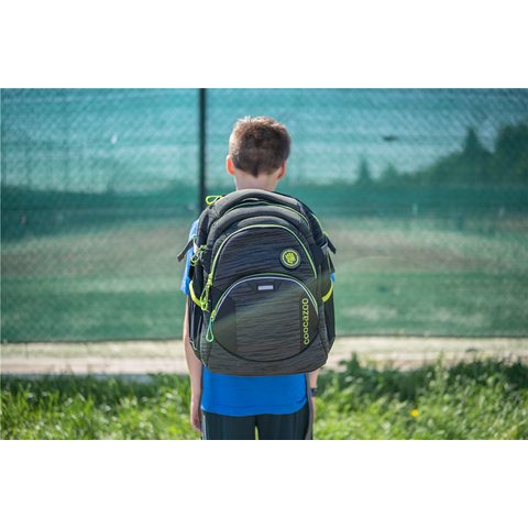 ŠKOLNÍ BATOH COOCAZOO JOBJOBBER2, BLACK KNIT