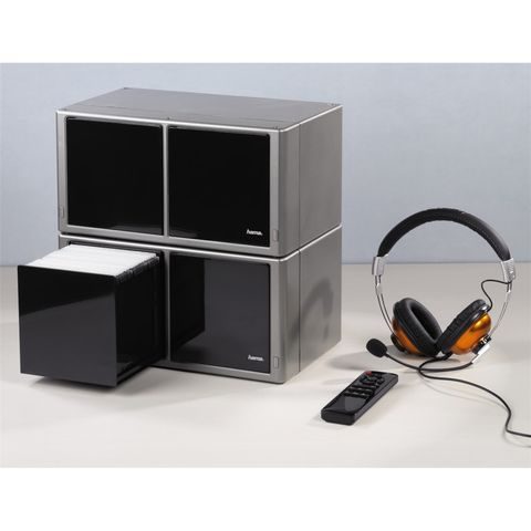 HAMA CD BOX MAGIC TOUCH 120, SILVER